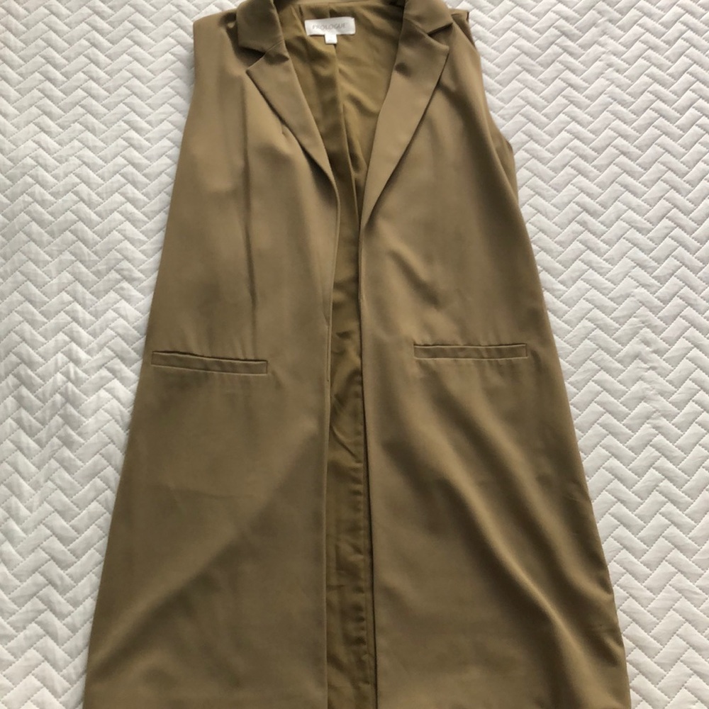 Prologue Open Front Duster Vest